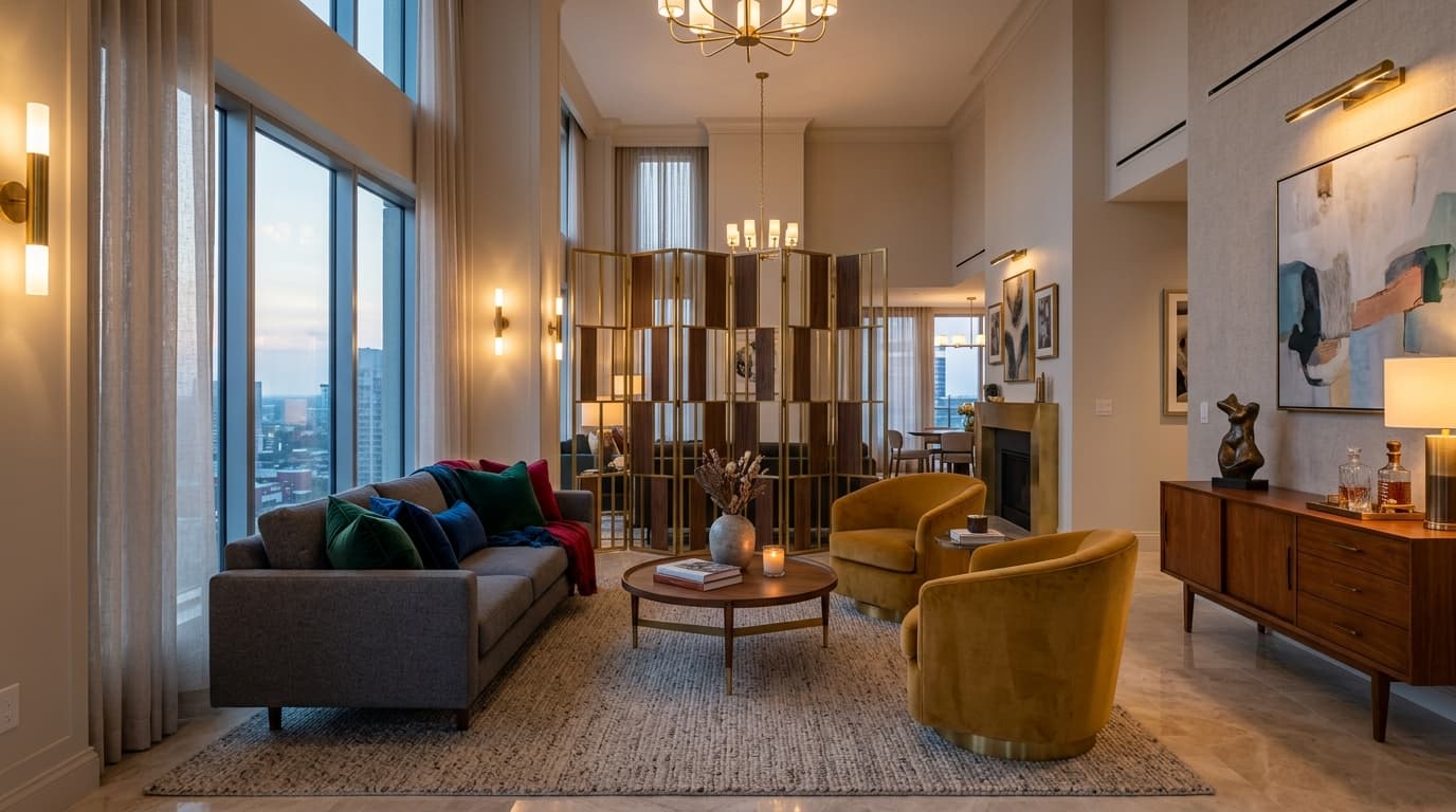 Luxury modern interior designed by Envita Interio